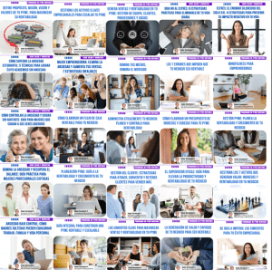 Manuales en PDF, Tutoriales en PDF, eBooks en PDF, para capacitación de PYMEs, Emprendedoras, Empresarias, Ejecutivas, Directivas PYMEs.