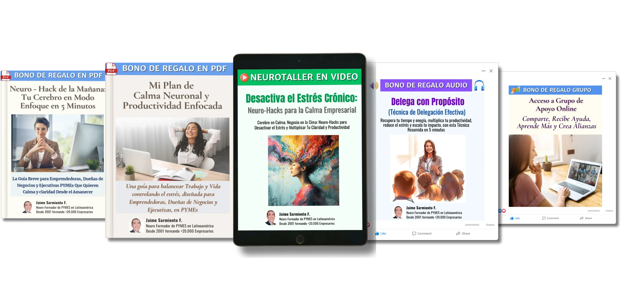 NeuroTaller Desactiva el Estres y 4 Bonos.